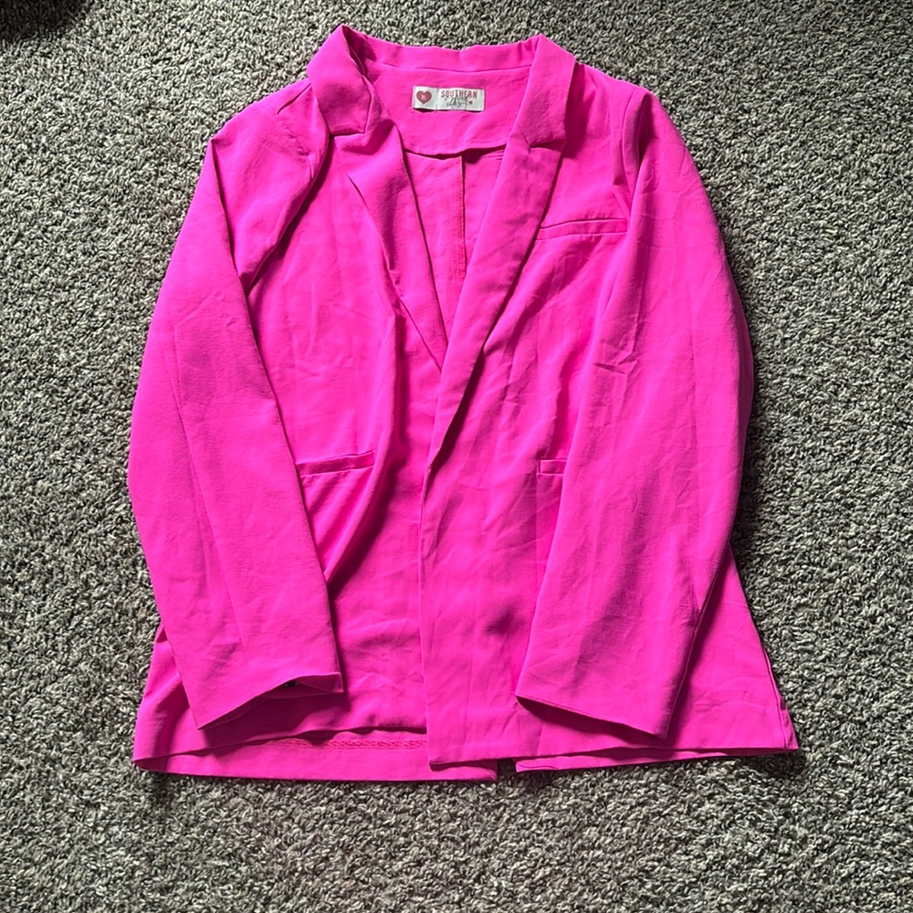 Vibrant Pink Blazer
